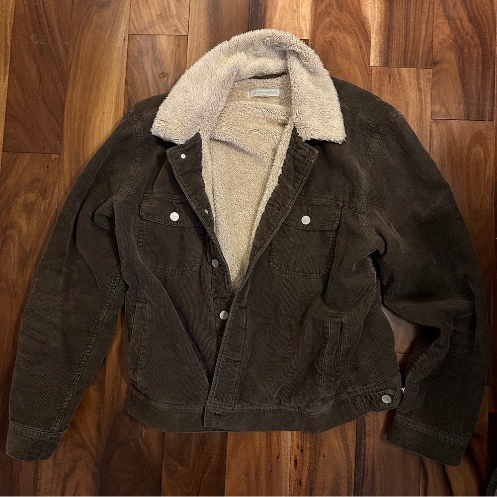 Outerknown Paz Cord Sherpa Trucker Jacket
